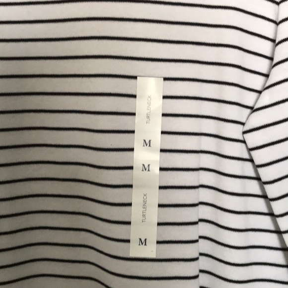 Striped turtle neck long sleeve - Picture 2 of 3